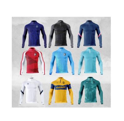 China Quick-Drying Soccer Jackets Wholesale Good Quality Sports Training Running Tracksuit for sale