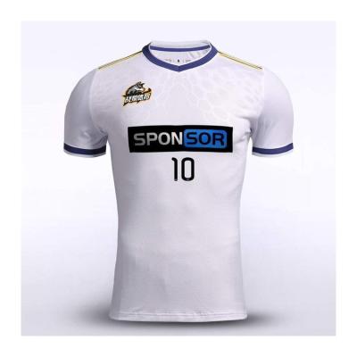 China Quick-drying custom printing soccer jerseys sportswear Team Training Football Sportswear for sale