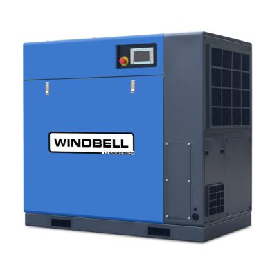 China High Efficiency Vsd 22Kw 30Hp 8Bar Industrial Screw Two Stage Air Compressor for sale