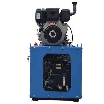 China Small Lubricated Gasoline Air Compressor Industrial Portable Gas Powered Diesel Engine For Impact Wrench for sale