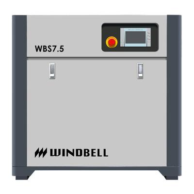 China Cheap Price Lubricated Windbell Brands Small Industrial Electric Screw Air Compressor For Sale In Las Vegas for sale