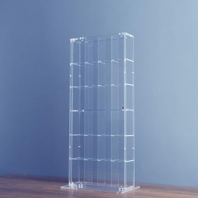 China Durable Acrylic Multilayer Figurine Showcase Display Rack For Blind Box for sale