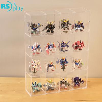 China Acrylic Rush Dividers Funko Pop Showcase Action Numbers Collection Display for sale