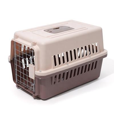 China Breathable Portable Pet Aviation Case Boeing Model With Sunroof Medium Size Dog And Cat Travel Bag Checked for sale