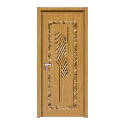 China Bedroom Good Quality PVC Soundproof Wooden Door for sale