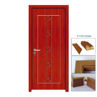 China Modern PVC wooden door made in Zhejiang is suitable for bedroom with good sound insulation effect for sale