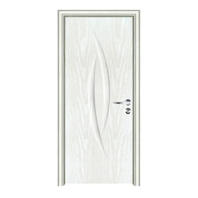 China Automatic Beautiful New Design MDF PVC Composite Door for sale