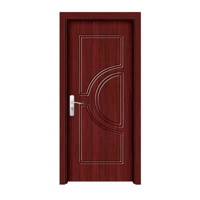 China Modern simple made in china door pvc wood door for sale