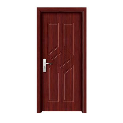 China Modern Timber Entry PVC Interior Door for sale