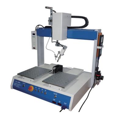 China desktop type double station china automatic welding machine 720*570*725MM for sale