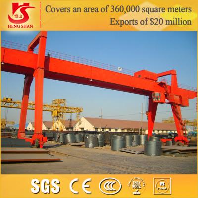 China China-made MG model heavy duty Double girder gantry crane 20 ton for sale