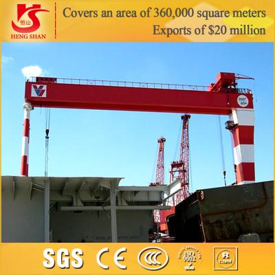 China Heavy Capacity Shipbuilding Gantry Crane with ISO Certificate for sale