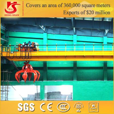 China Double girder grab bucket crane manufacture gantry crane for sale for sale