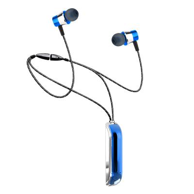 China Hot Sale IPX5 Waterproof Neckband Earbuds Sports Wireless Earphone With Mic Neckband Sports Earphone for sale