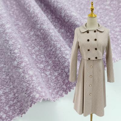 China Heat-insulation baby cashmere autumn winter coat ladies style double face coat fabric for sale