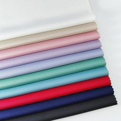 China Anti-static 88%Polyester 12%Spandex Elegant Soft High Stretch Silk Satin Fabric, Wedding Dress Shirt Fabric for sale