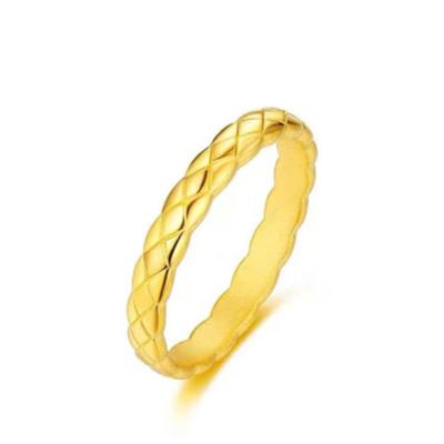 China 18K Gold Diamond Ring Women CLASSIC AU750 Gold Color Fashion Ring for sale