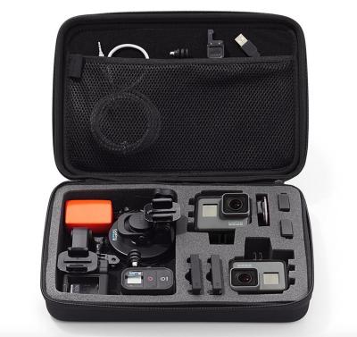 China OEM Factory Dustproof Shockproof Waterproof EVA Hard Carrying Case for GoPro and Accessories Waterproof Shockproof Camera Travel Case for sale