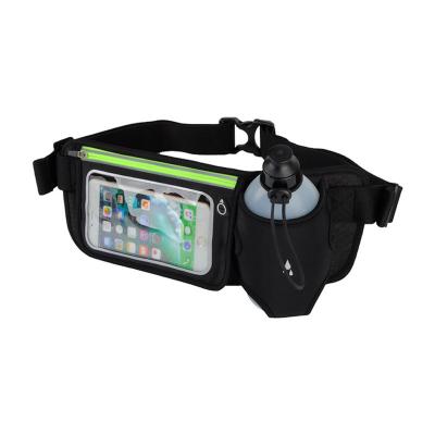 China Water Proof Custom Outdoor Sports Pocket Running Jogging Waterproof Support Belt Fanny Pack Travel Bag Waist Bag Phone Bag for sale