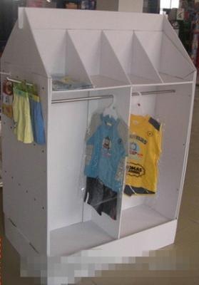 China Pallet display stand for children clothes advertising for sale