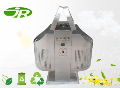 China Mothproof Classify Stainless Steel Waste Bin Exterior Trash Cans Removable for sale