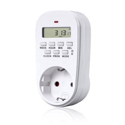 Chine Hot Sale 220V Programmable Timer Switch Automotive OFF Digital Timer In Switch Socket Outlet à vendre