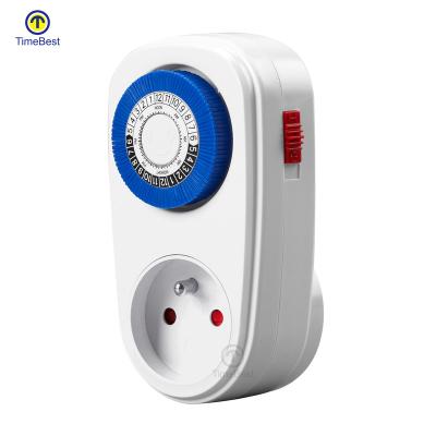 China Residential / General Purpose Daily Mechanical Timer Interval Plug In Timer Switch for sale