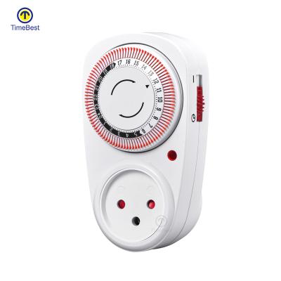 China High Quality 220v Indoor Appliances 24 Hours Shower Electric Timer Switch à venda