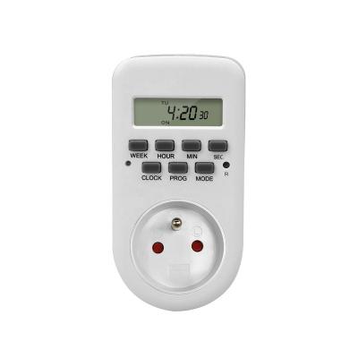 Китай Indoor Appliances 220V 24 Hours Automatic OFF Light Timer Digital Timer Electric Timer Switch продается