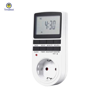 China Factory Direct Supply PC Fireproof Digital 12V DC Programmable Timer Switch for sale