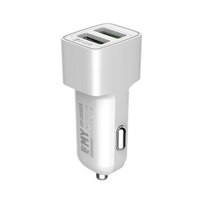 China Mobile Phone OEM Mobile Phone Accessroise Factory Manufacturer Dual USB Smart Car Charger for sale