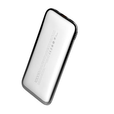 China Quick Power Bank Outlook Mirror Support PQ1017 Charging Mobile Charger with 10000mah Capacity for iPhone 13/Samsung/Huawei for sale