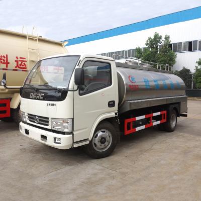 China DFAC Duolika 5 CBM Fresh Milk Transporting Truck 5995*2000*2400 for sale