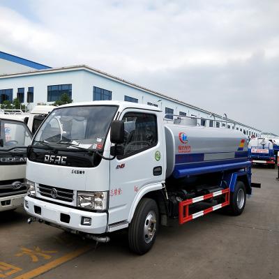 China Carbon Steel 140hp Commins Straight Driven Water Tank Truck For Thailand for sale