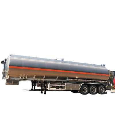 China Truck Trailer Saudi Arabia 56000 Liters Fuel Tank Semi Trailer Brilliant Manufacturer for sale