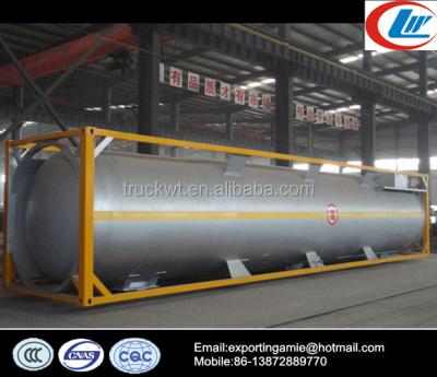 China Q345R 40ft Liquid Ammonia Storage Tank Containers For Sale for sale