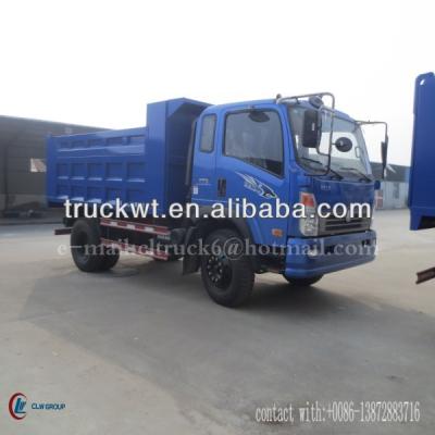 China 4*2 SINOTRUK Wang brand dump truck 5 ton < 4L for sale