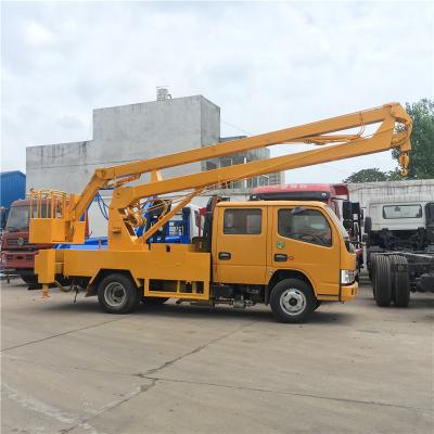 China 12m DONGFENG 4*2 Platform Aerial Forklift 4400 for sale