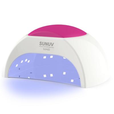 China Sun 2C 48W UV Gel Nail Light Nail Beauty Factory LED Dryer Lamp With Timer Senor For Gel Nail for sale