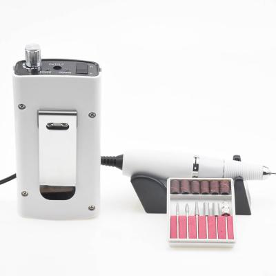 China Best Portable Nail File 30000 RPM Cordless Electric Rechargeable Nail Beauty Products Passport Drill Milling Machine for sale