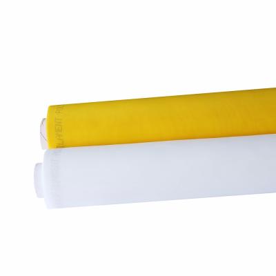 China High And Low Tension Yellow 100% Elongation DPP 120T 305MESH 34UM Polyester T-shirt Silk Screen Printing Mesh for sale