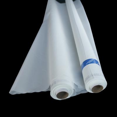 China High tension and DPP 140 T 355 MESH 34 UM SGS certificate white polyester screen printing mesh for sale