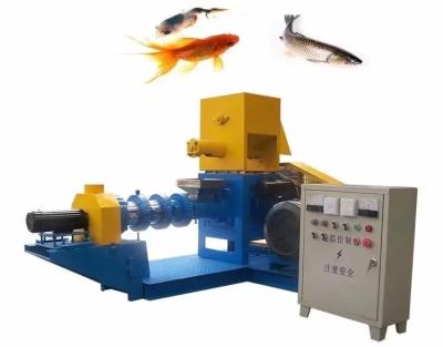 China Floating Shrimp Fish Heater Pellet Extruder Machine for sale