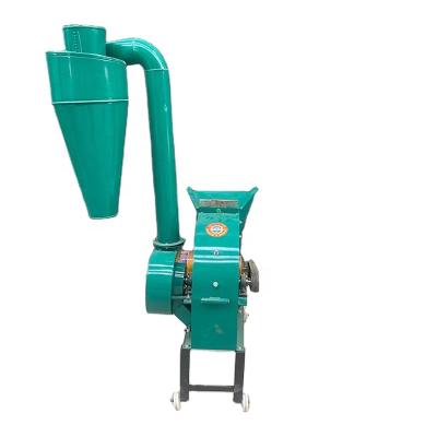 China Livestock Mining Electric Motor Corn Straw Grinding Hammer Mill with Cyclone Hammer Mill Portable Mobile Diesel Hammer Crusher for sale