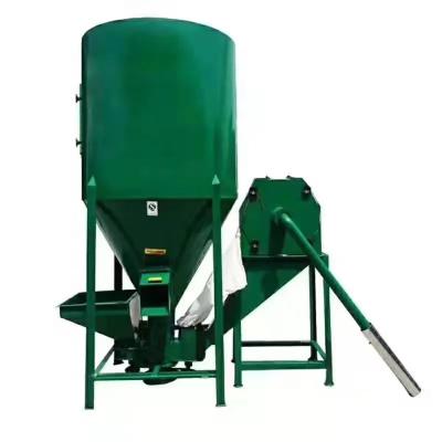 China Electric Livestock Farm Poultry Cattle Feed Grinder and Mixer for sale