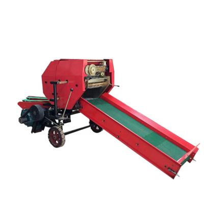 China Good Silage Baler Price Of Baler Corn Silage Compress Square Hay Baling Bagging Packing Machine for sale