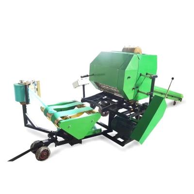 China Round Silage Baler 50kg Corn Silage Packing Machine Corn Silage Baler for sale