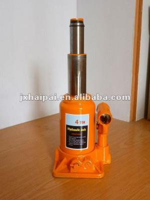 China Car Jack 4T Double Ram Jack , Two Stage Bottle Jack for sale