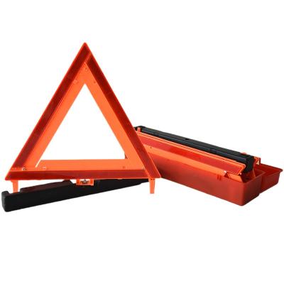 China GPPS+HIPS Foldable Reflective Emergency Triangle Warning Safety Warning for sale