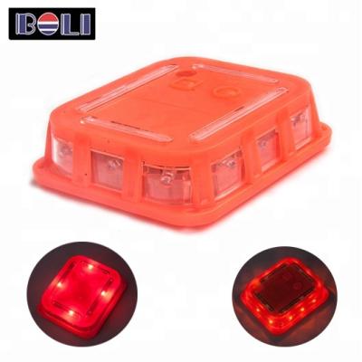 China 2018 New Design PC Smart LED Magnetic Road Flares Turn Signal Warning Light for sale